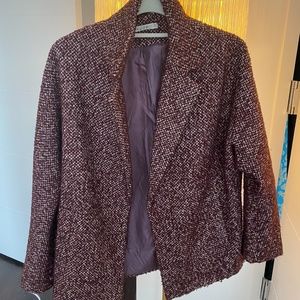 Oxyde Maroon Jacket, EU size 12 (fits like a US small)